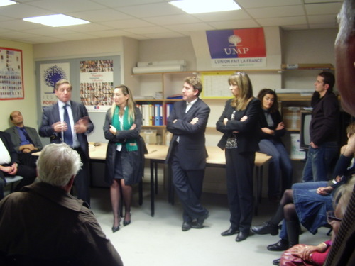 Présentation des quatre candidats investis par l'UMP en Charente